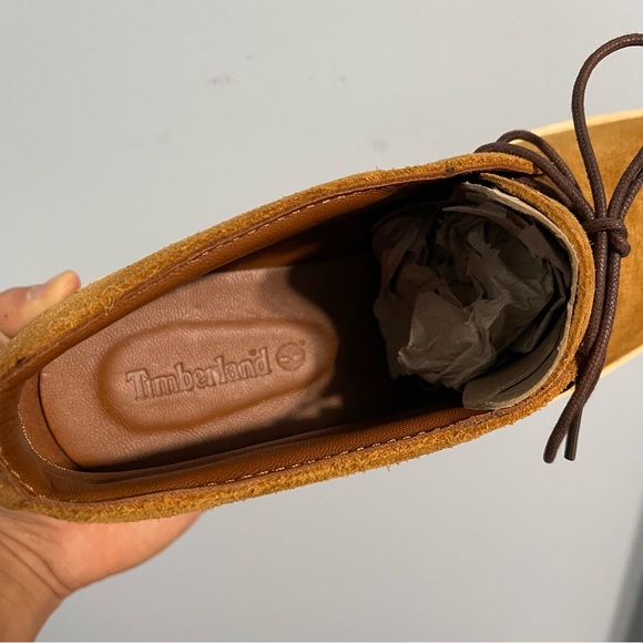 Timberland Men’s Folk Gentleman Chukka Rust Suede Lace Up Ankle Boots - Picture 9 of 9